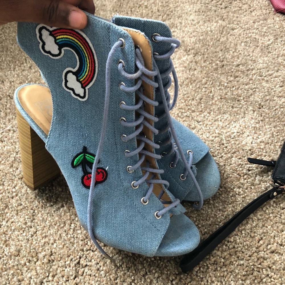Patch Heels - Picture 2 of 2